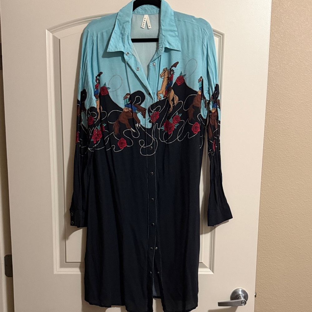 Roper Women’s Western Button-Down Dress